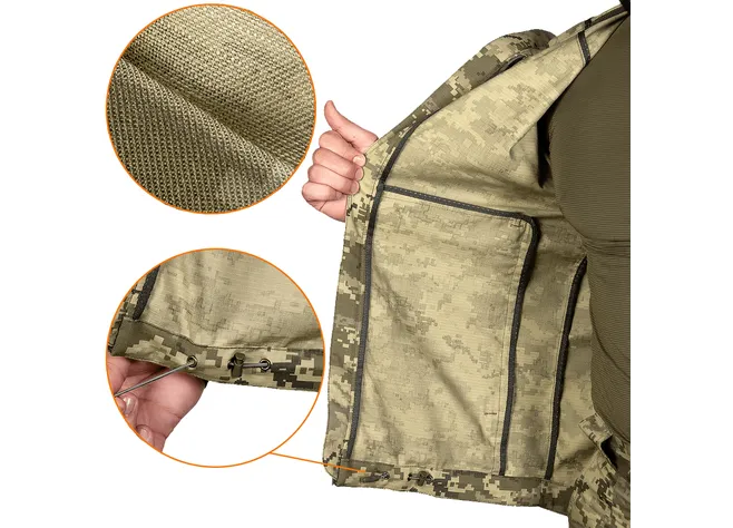 Костюм Camotec Stalker 3.0 Twill піксель Фото 3